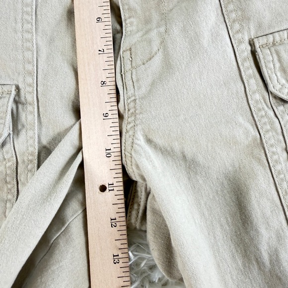 Denali Mens Khaki Cargo Shorts Size 36 Tan Cotton Blend Casual Outdoor Gorpcore - Picture 7 of 13